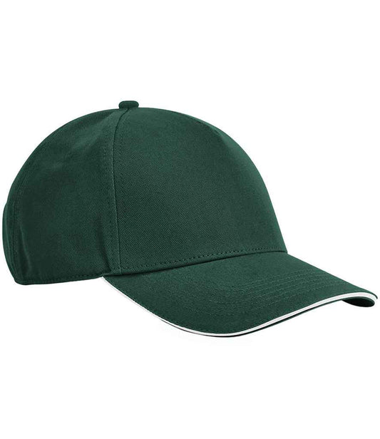 Beechfield - EarthAware® Classic Organic Cotton 5 Panel Sandwich Peak Cap
