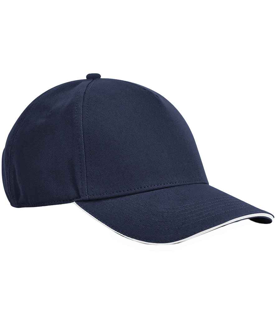 Beechfield - EarthAware® Classic Organic Cotton 5 Panel Sandwich Peak Cap