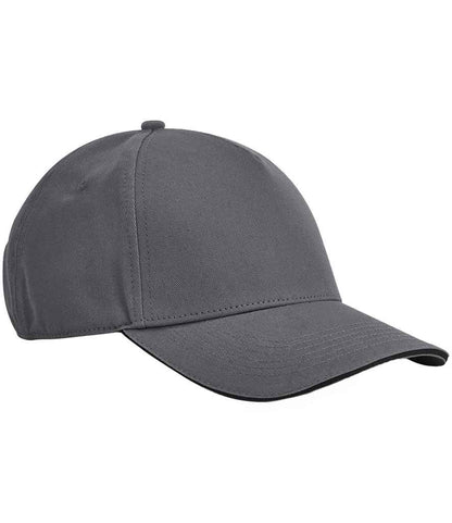 Beechfield - EarthAware® Classic Organic Cotton 5 Panel Sandwich Peak Cap
