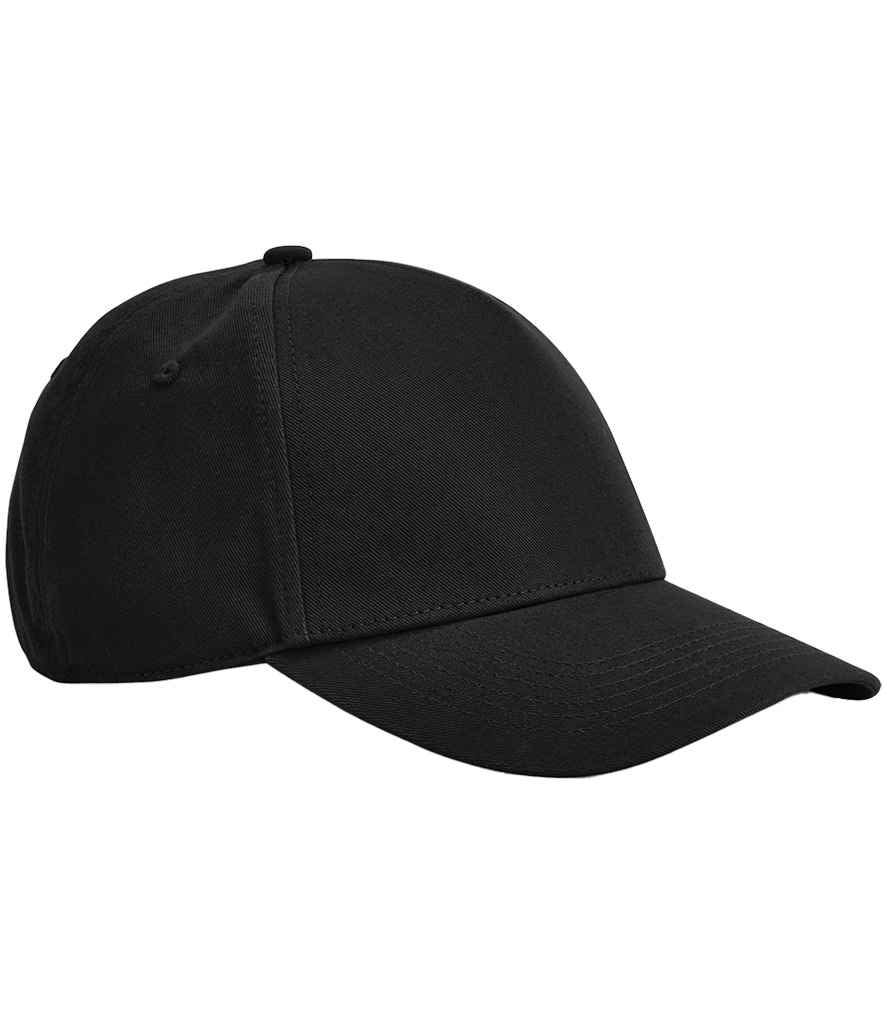 Beechfield EarthAware® Classic Organic Cotton 5 Panel Cap - BB825 BLK ONE