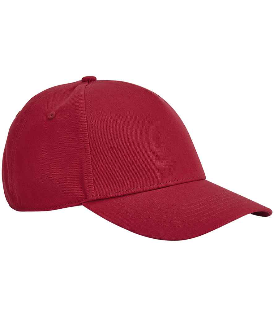 Beechfield EarthAware® Classic Organic Cotton 5 Panel Cap - BB825 BLK ONE
