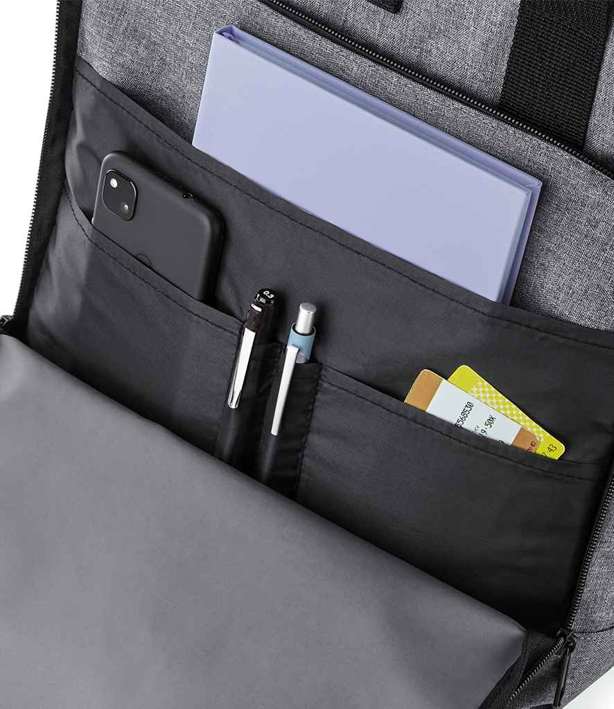 BagBase - Recycled Twin Handle Roll-Top Laptop Backpack - Pierre Francis