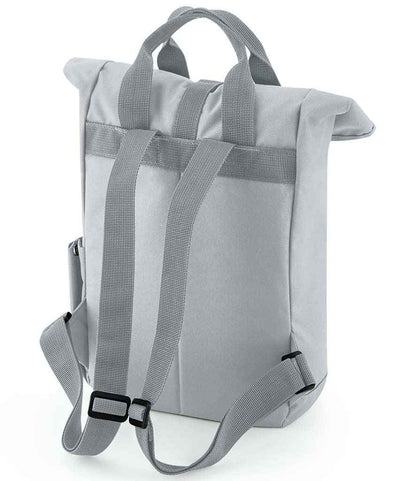 BagBase - Recycled Mini Twin Handle Roll-Top Backpack - Pierre Francis