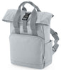 BagBase - Recycled Mini Twin Handle Roll-Top Backpack
