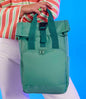 BagBase - Recycled Mini Twin Handle Roll-Top Backpack