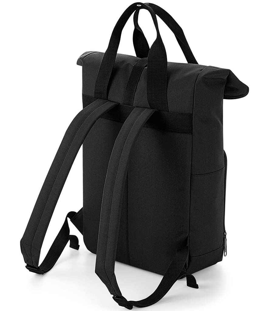 BagBase - Twin Handle Roll-Top Backpack - Pierre Francis