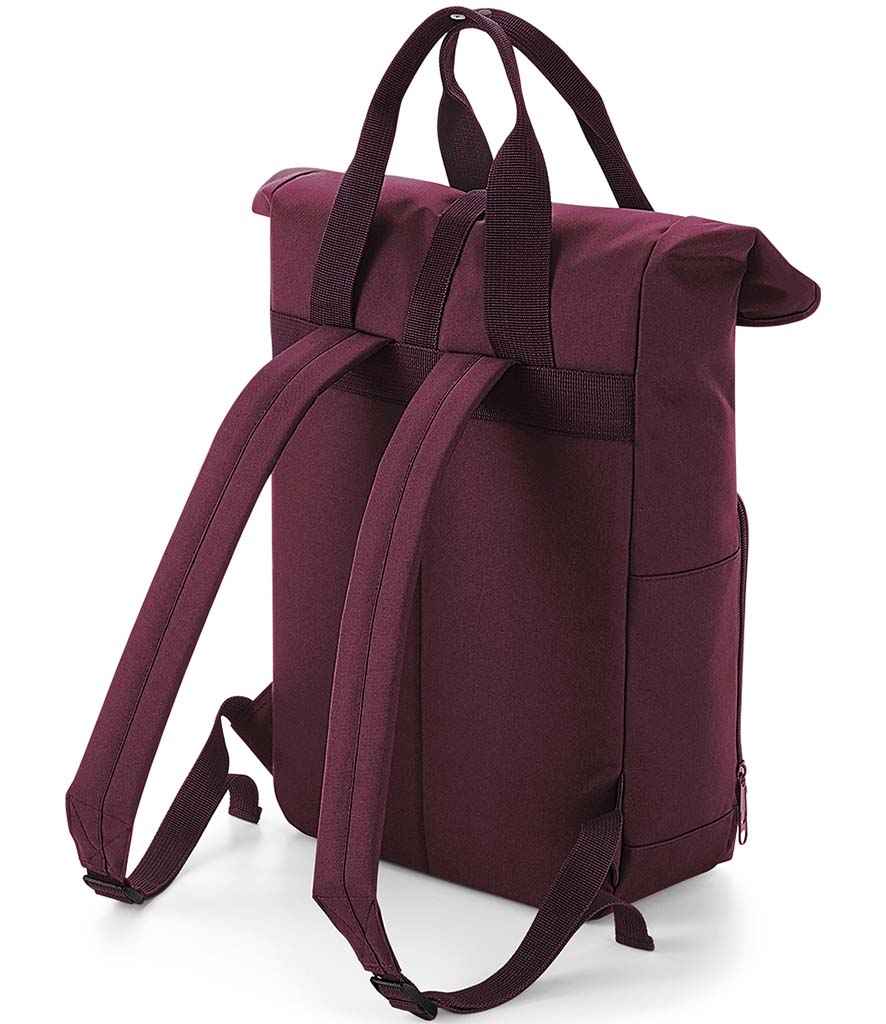 BagBase - Twin Handle Roll-Top Backpack - Pierre Francis