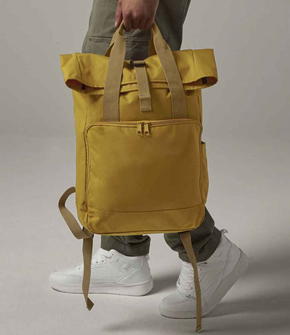 BagBase - Twin Handle Roll-Top Backpack - Pierre Francis