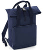 BagBase - Twin Handle Roll-Top Backpack - Pierre Francis