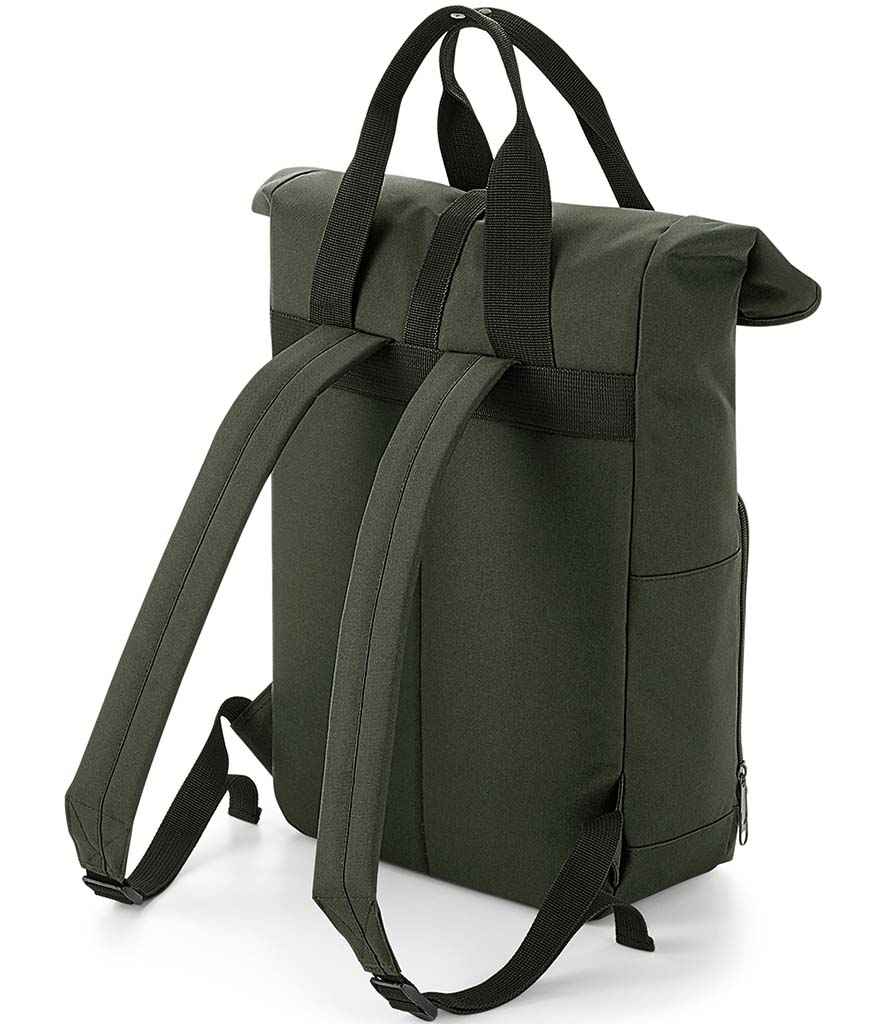 BagBase - Twin Handle Roll-Top Backpack - Pierre Francis