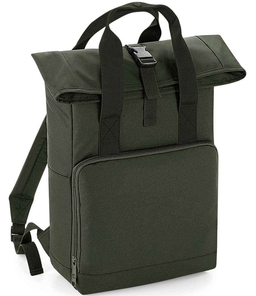 BagBase - Twin Handle Roll-Top Backpack - Pierre Francis