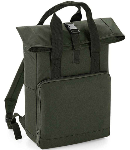 BagBase - Twin Handle Roll-Top Backpack - Pierre Francis