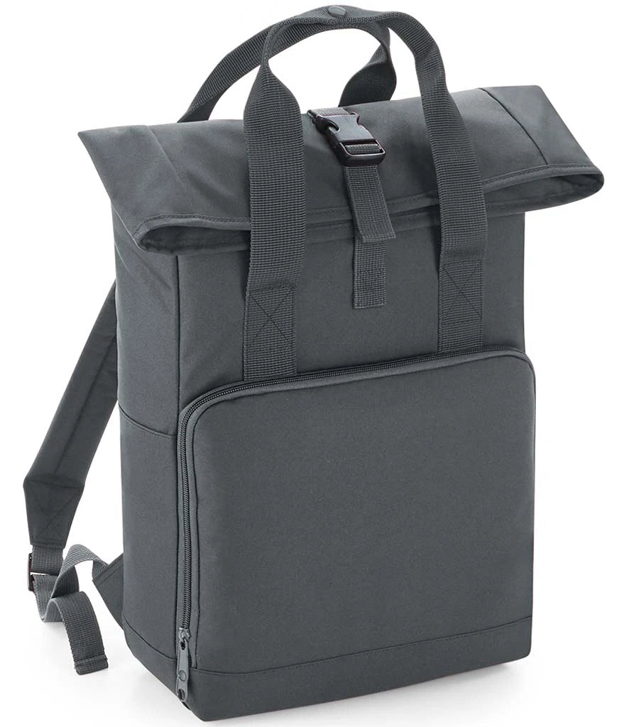 BagBase - Twin Handle Roll-Top Backpack - Pierre Francis