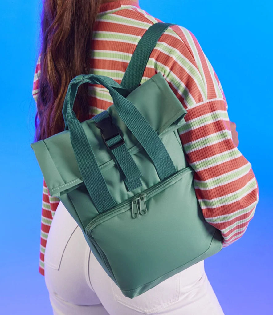 BagBase - Twin Handle Roll-Top Backpack - Pierre Francis