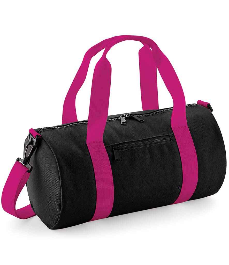 BagBase - Mini Barrel Bag - BG140S BK/FS ONE