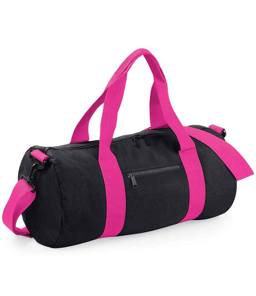 BagBase - Original Barrel Bag - BG140 BK/FS ONE