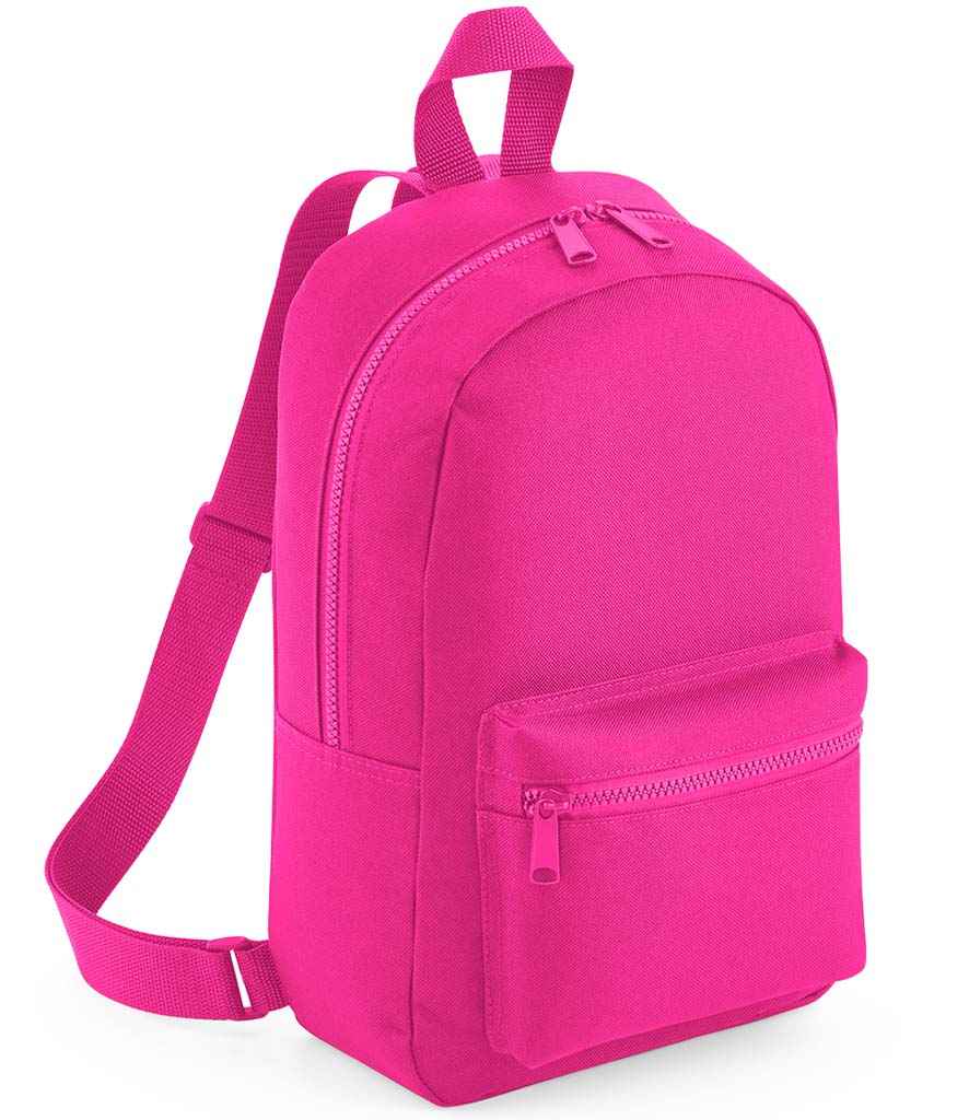 BagBase - Mini Essential Fashion Backpack - BG153 BLK ONE