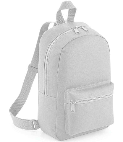 BagBase - Mini Essential Fashion Backpack - BG153 LGR ONE