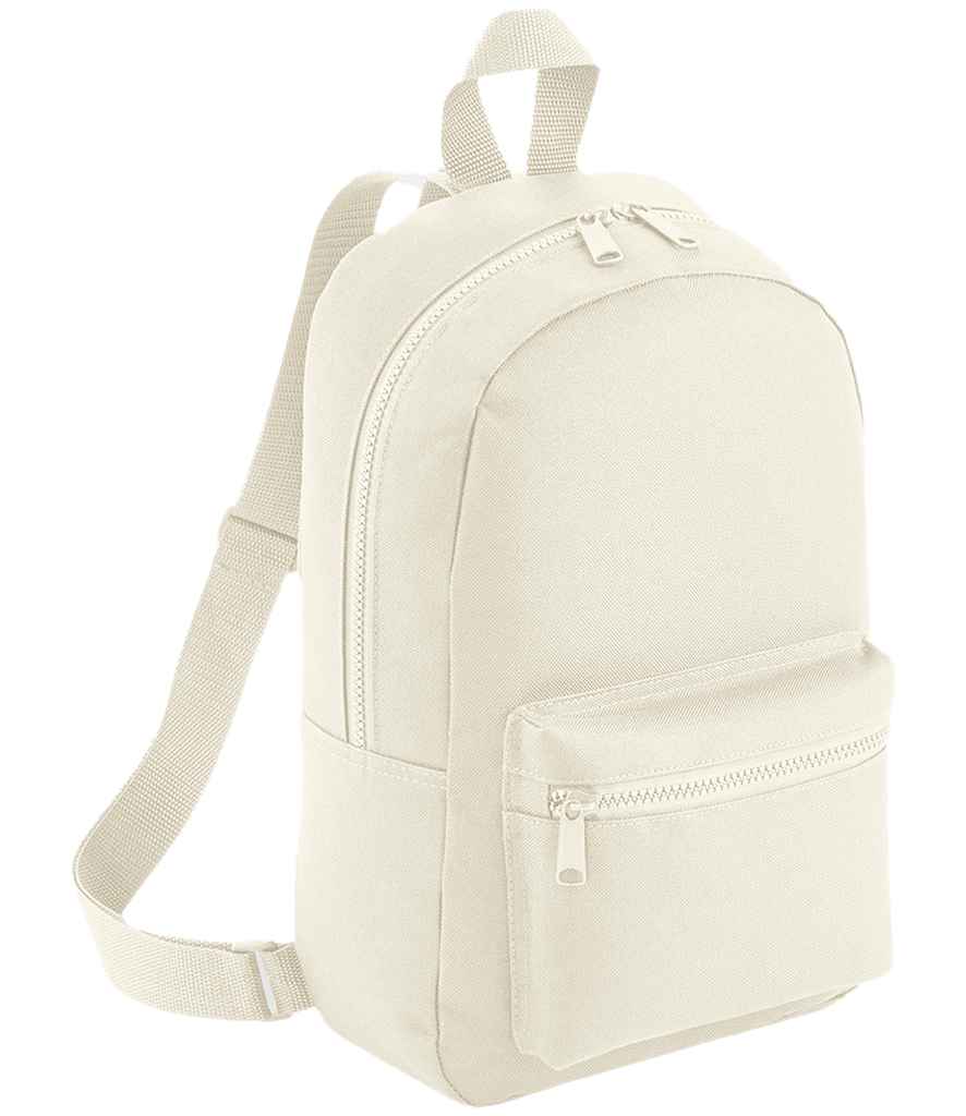 BagBase - Mini Essential Fashion Backpack - BG153 NAT ONE