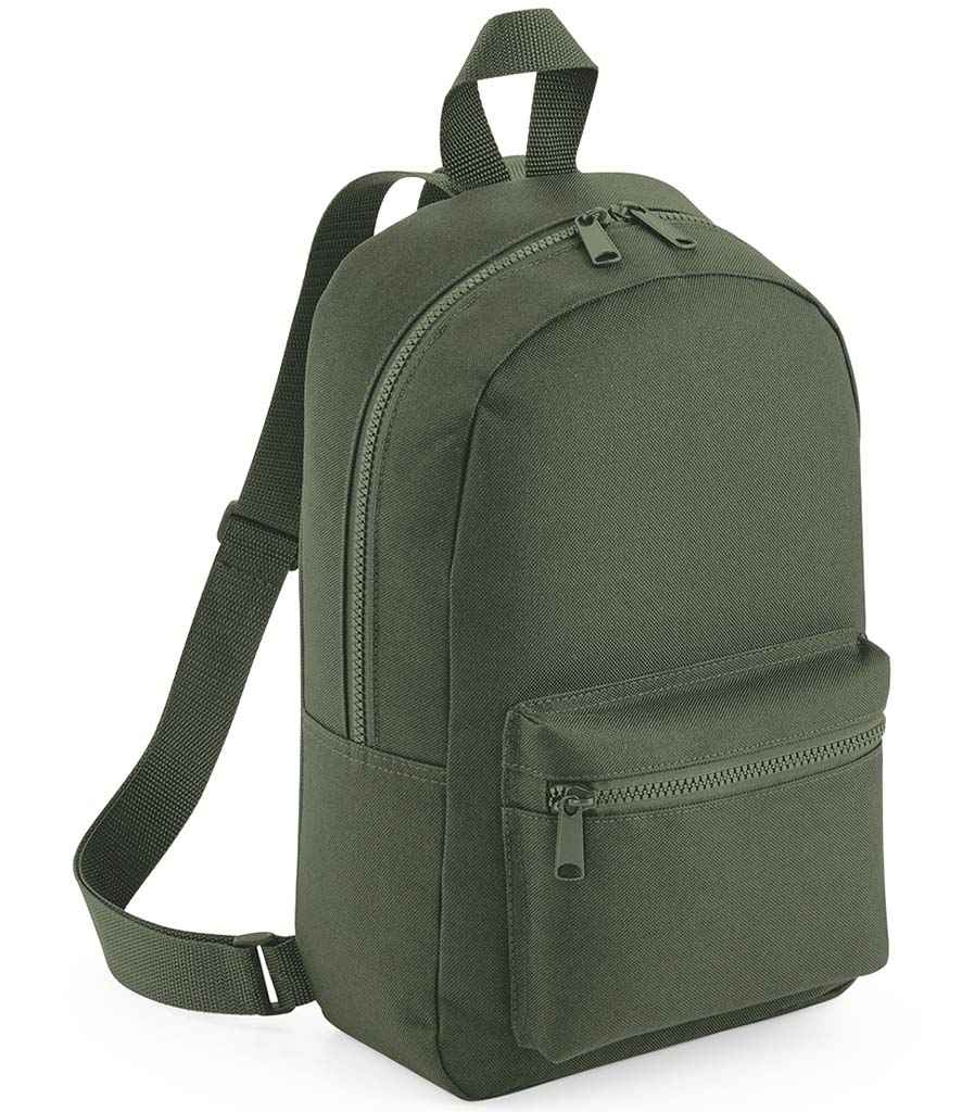 BagBase - Mini Essential Fashion Backpack - BG153 BLK ONE