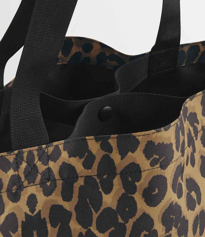 Torba typu tote BagBase z nadrukiem w panterkę