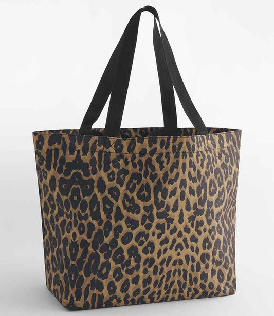 BagBase - Leopard Print Carryall Tote Bag