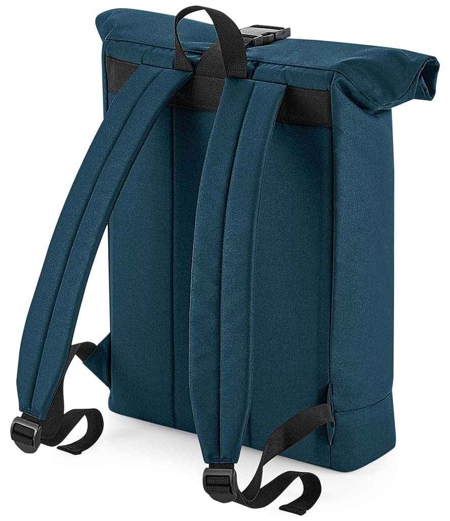 BagBase - Recycled Roll-Top Backpack - Pierre Francis