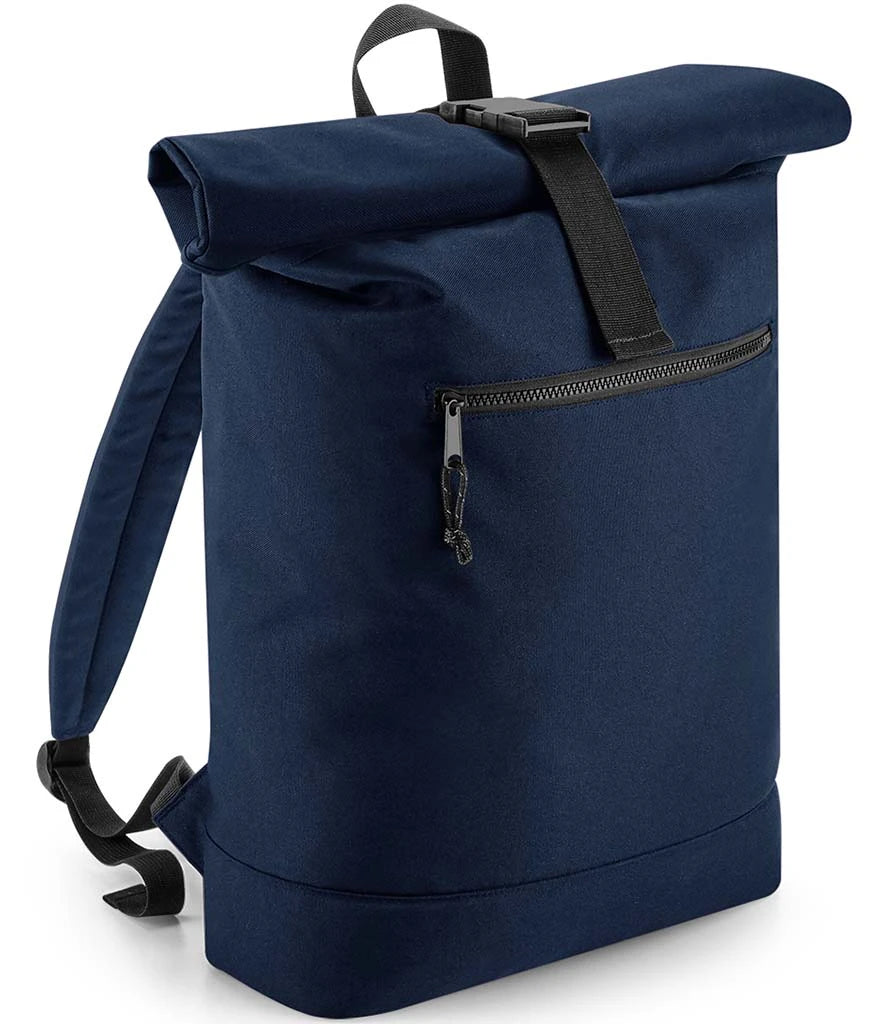 BagBase - Recycled Roll-Top Backpack - Pierre Francis