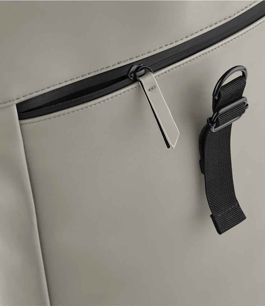 BagBase - Matte PU Roll-Top Backpack - Pierre Francis