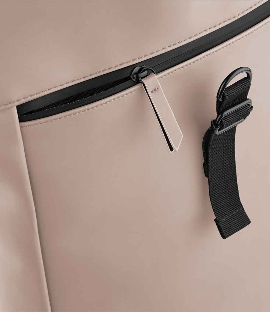 BagBase - Matte PU Roll-Top Backpack - Pierre Francis