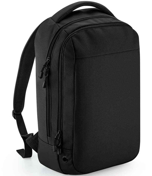 BagBase - Athleisure Sports Backpack - BG545 BK/BK ONE