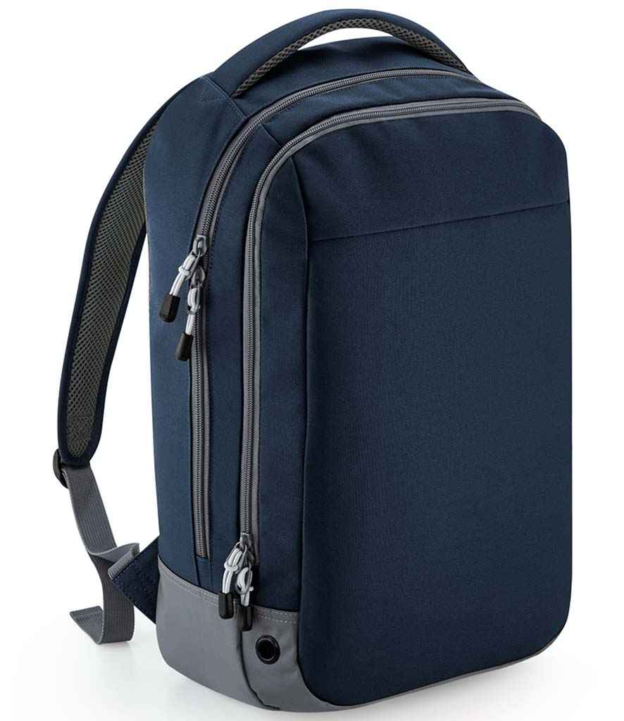 BagBase - Athleisure Sports Backpack - BG545 BK/BK ONE