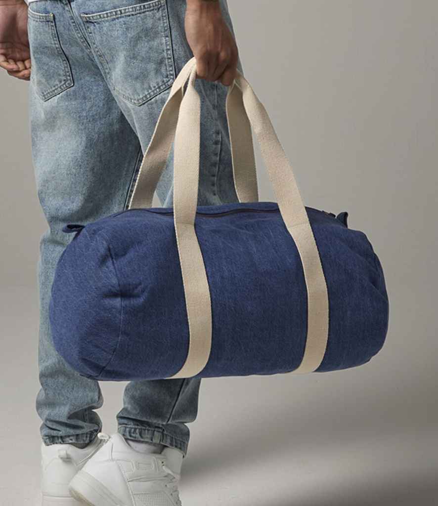 BagBase - Denim Barrel Bag - Pierre Francis
