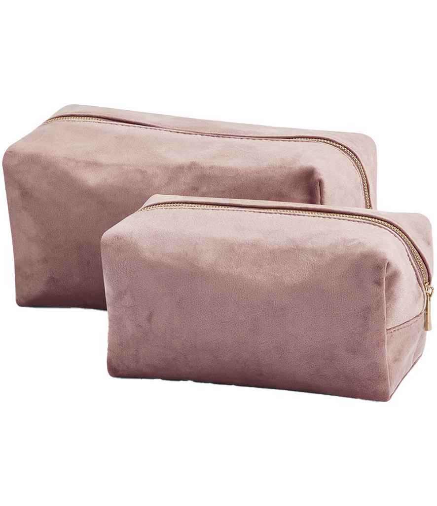 BagBase - Velvet Toiletry/Accessory Case - BG716 RSQ M