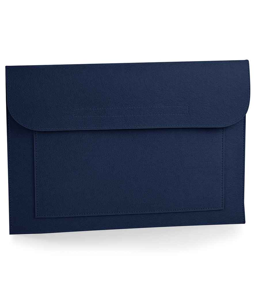 BagBase - Felt Laptop/Document Slip - BG726 NAV ONE