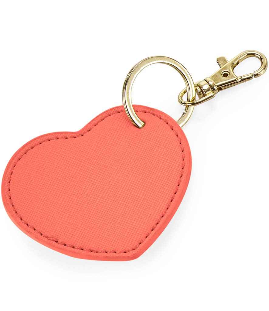 BagBase - Boutique Heart Key Clip - BG746 BLK ONE