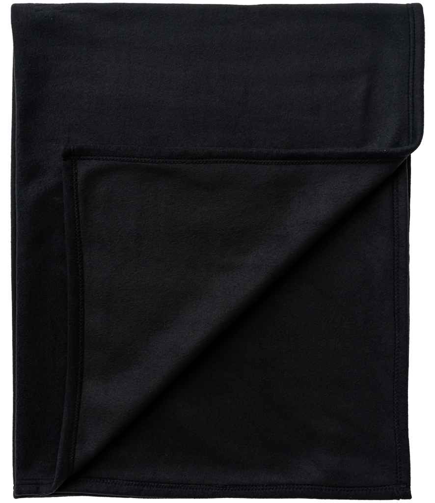 Brand Lab - Large Polar Fleece Blanket - BH002 BLK ONE