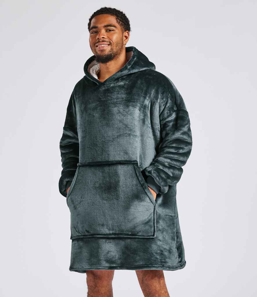 Brand Lab - Oversized Hooded Blanket - BH100 CHA ONE