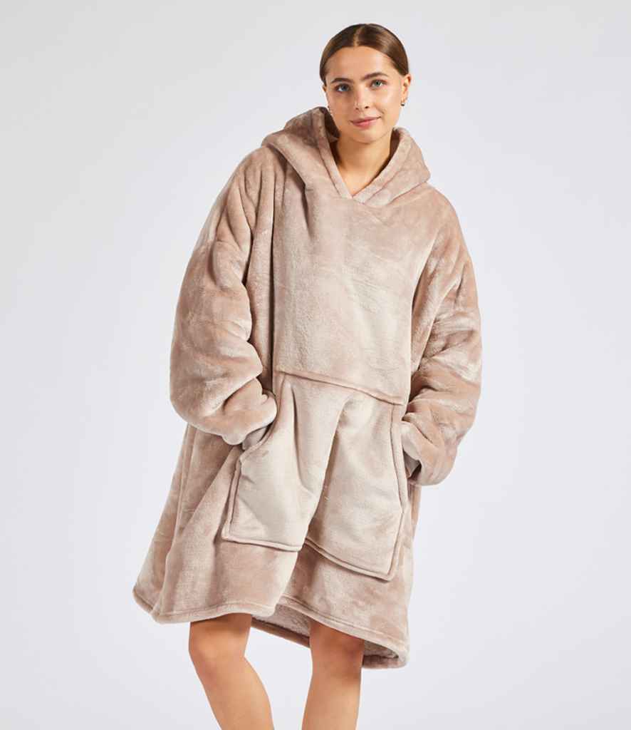 Brand Lab - Oversized Hooded Blanket - BH100 NUD ONE