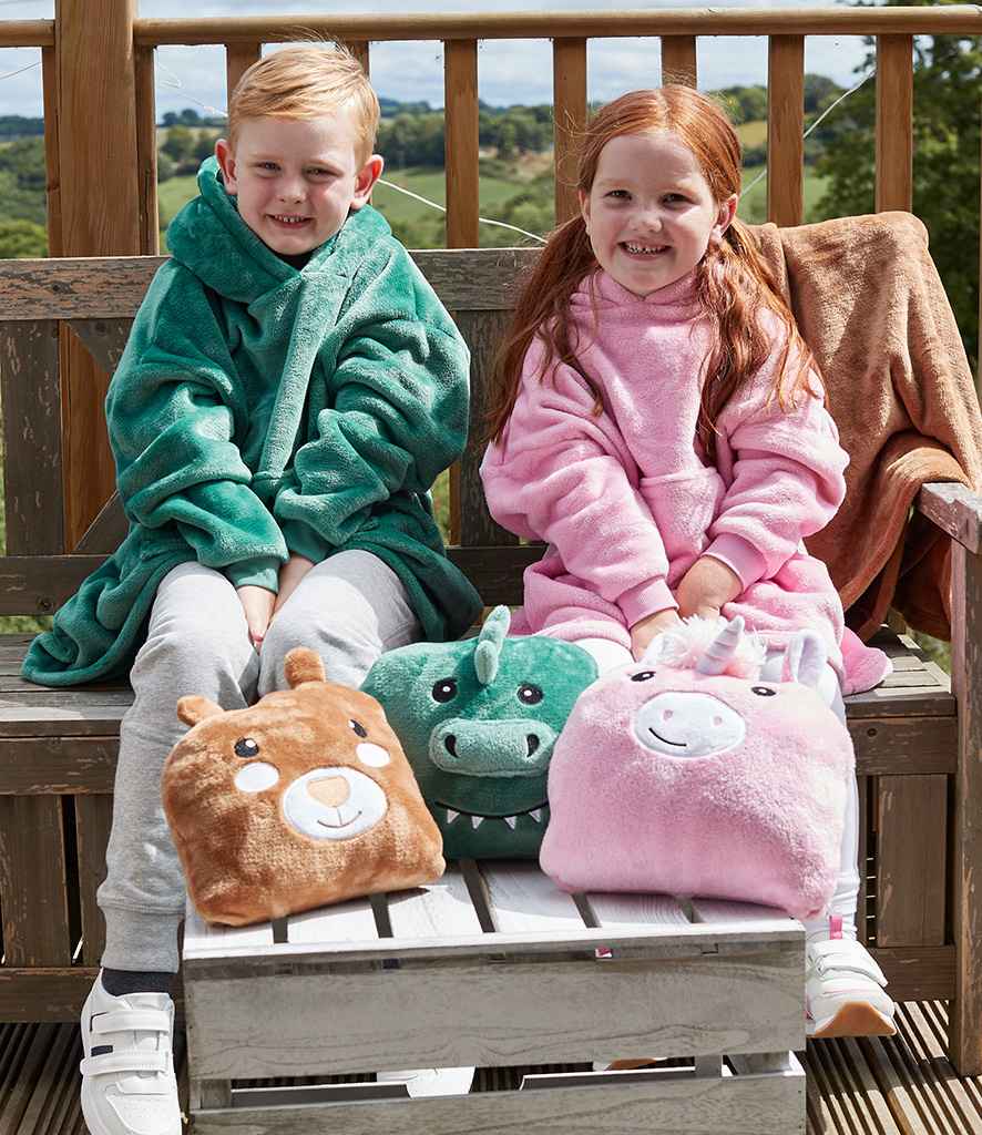 Brand Lab - Kids Character Cushion Hooded Blanket - BH103 GDNO 2-4