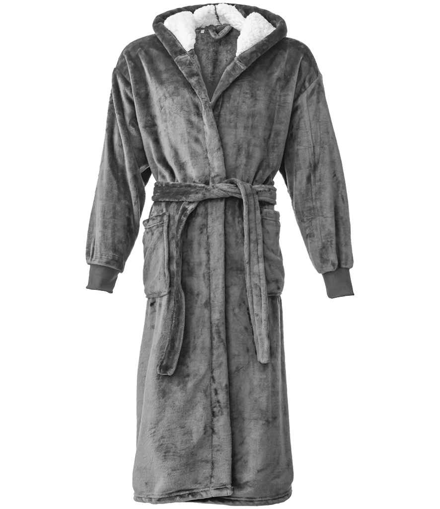 Brand Lab - Unisex Hooded Cuffed Robe