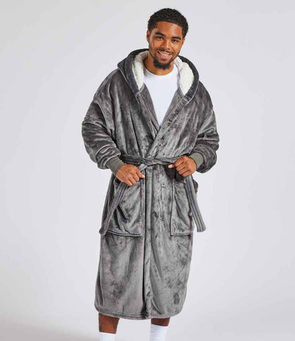 Brand Lab - Unisex Hooded Cuffed Robe