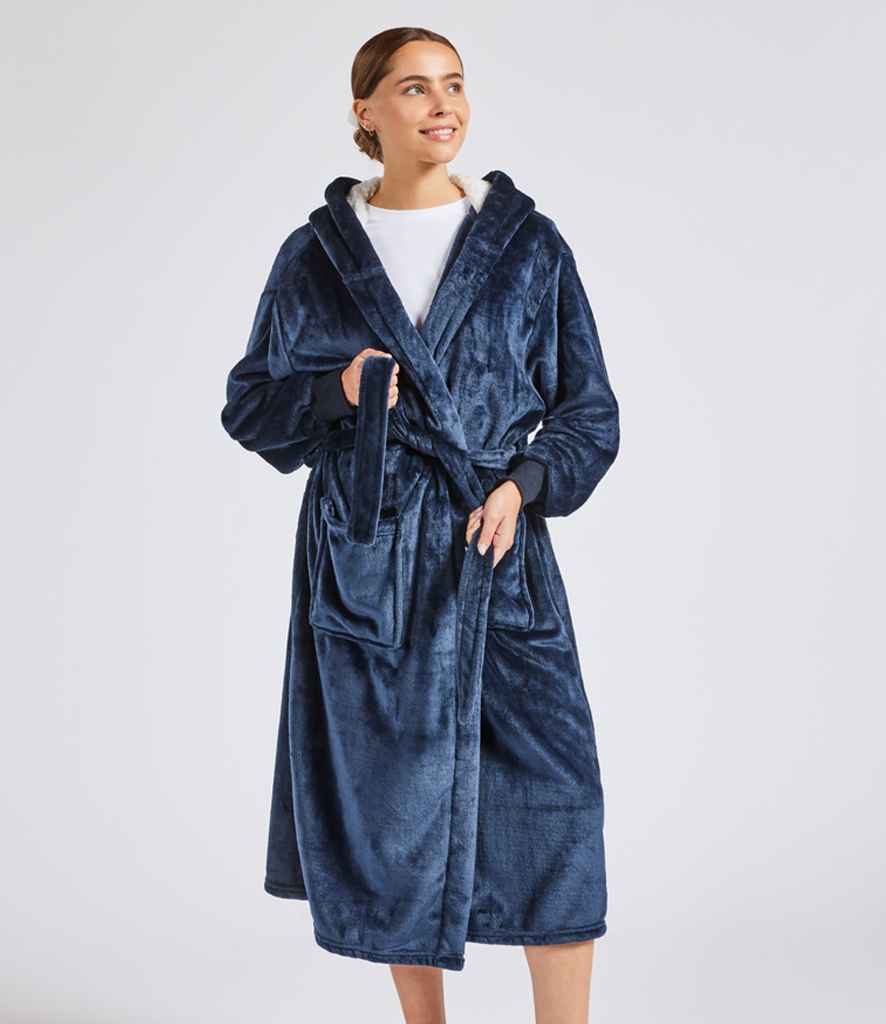 Brand Lab - Unisex Hooded Cuffed Robe