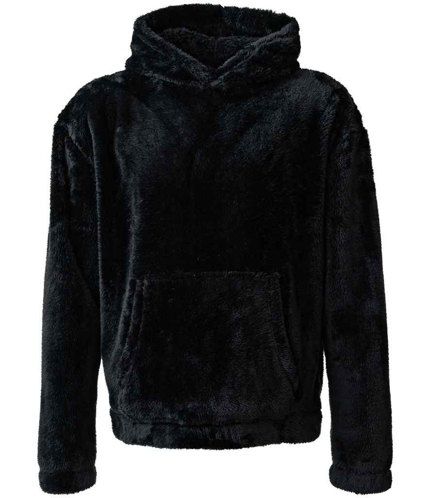Brand Lab - Unisex Fluffy Fleece Hoodie - BH201 BLK S