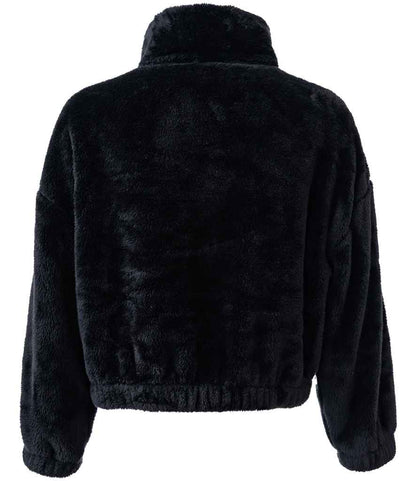 Brand Lab - Ladies Fluffy 1/4 Zip Fleece