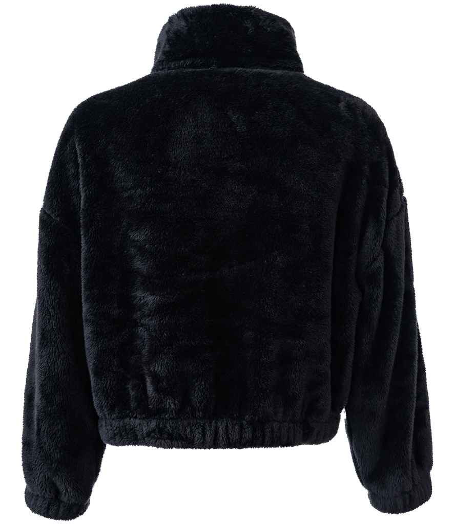 Brand Lab - Ladies Fluffy 1/4 Zip Fleece