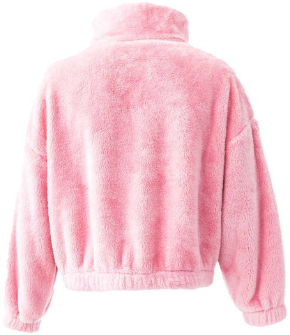 Brand Lab - Ladies Fluffy 1/4 Zip Fleece