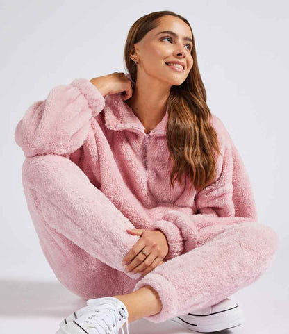 Brand Lab - Ladies Fluffy 1/4 Zip Fleece - Pierre Francis