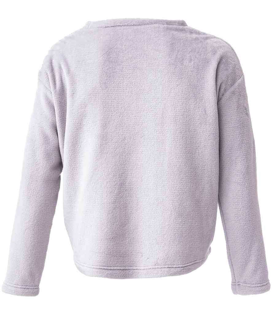 Brand Lab - Ladies Plush Fleece Crew Neck Sweatshirt - Pierre Francis