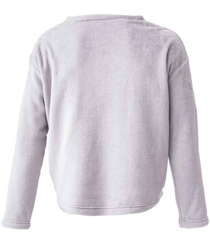 Brand Lab - Ladies Plush Fleece Crew Neck Sweatshirt - Pierre Francis
